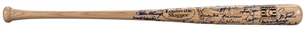 Hall of Famers Multi Signed Louisville Slugger 2009 Hall Of Fame Induction Bat With 48 Signatures (Beckett)